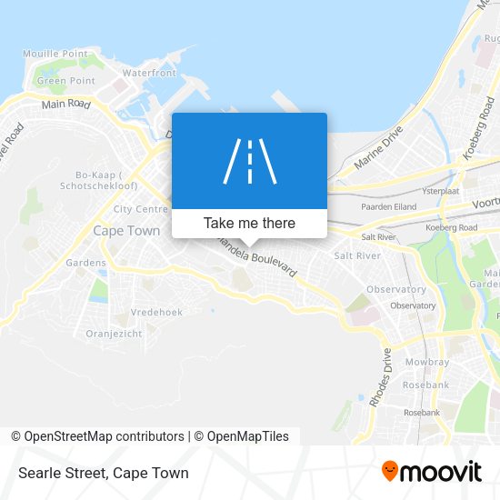 Searle Street map