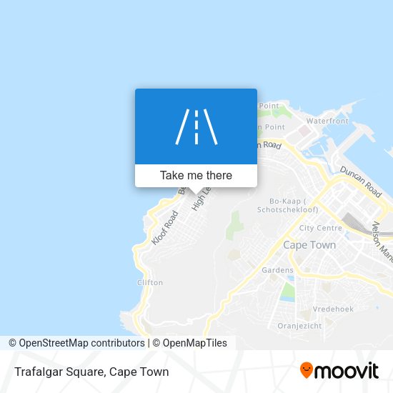 Trafalgar Square map