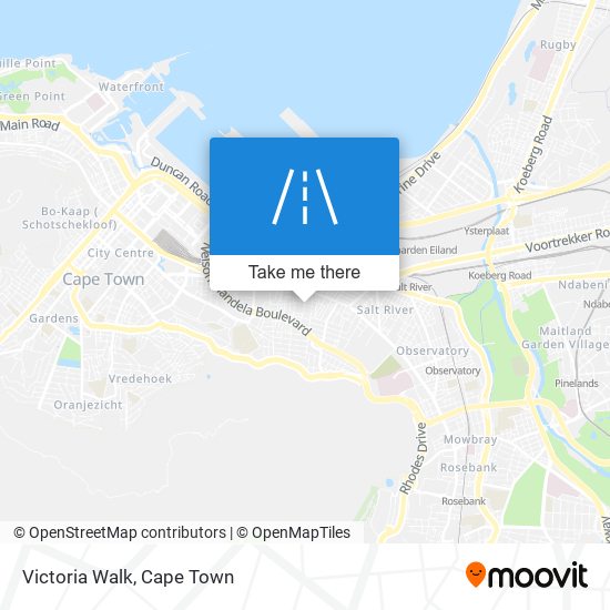 Victoria Walk map