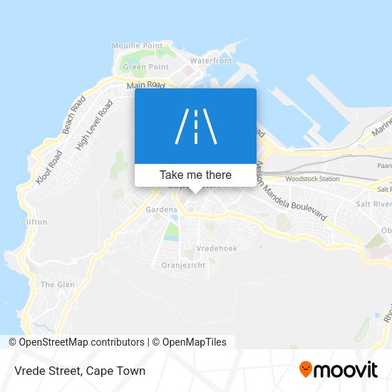 Vrede Street map