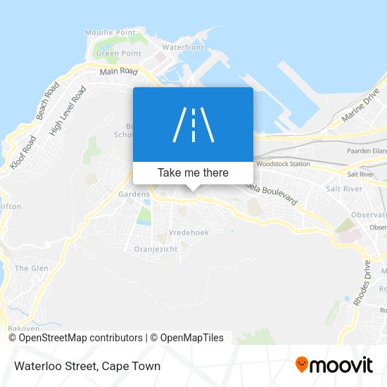 Waterloo Street map