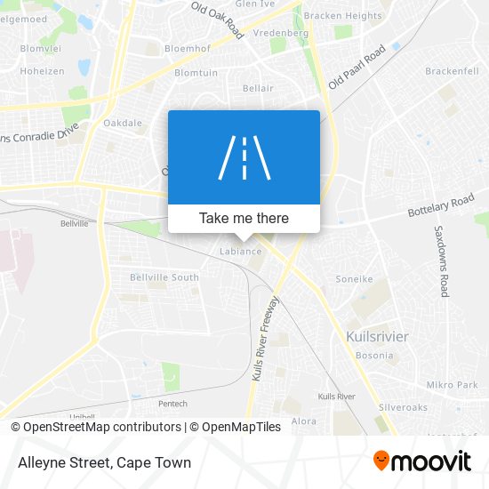 Alleyne Street map