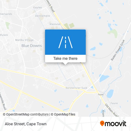 Aloe Street map