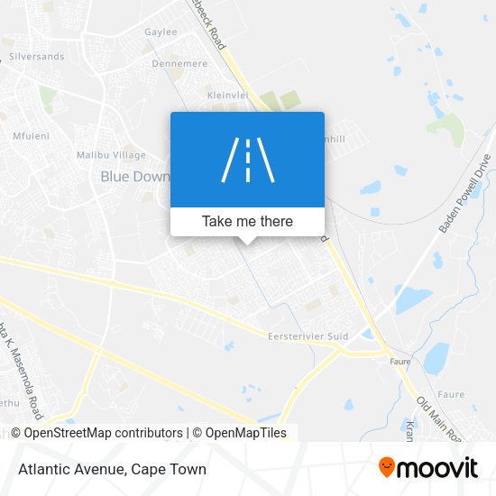 Atlantic Avenue map