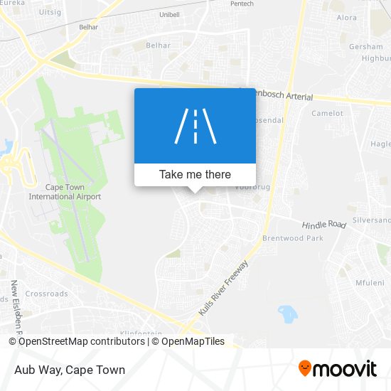 Aub Way map