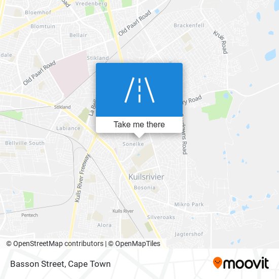 Basson Street map