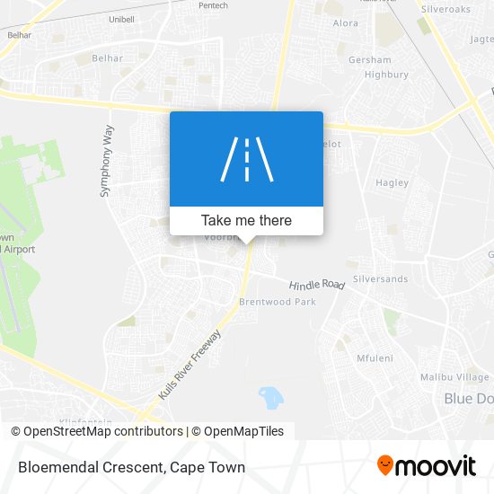 Bloemendal Crescent map