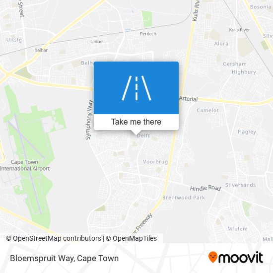 Bloemspruit Way map