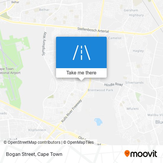 Bogan Street map