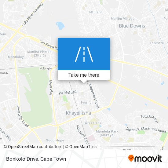 Bonkolo Drive map