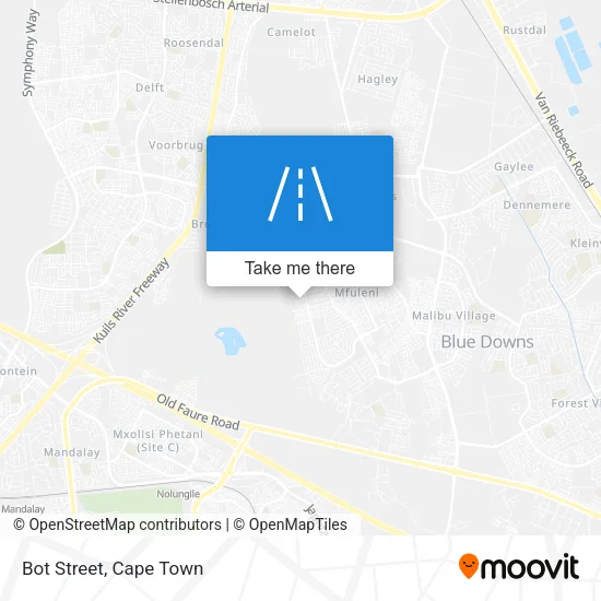Bot Street map