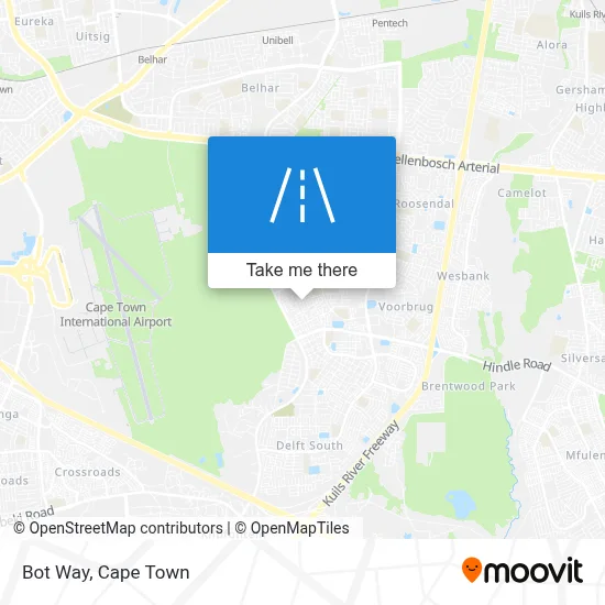 How to get to Bot Way, Kuils River by bus or train?