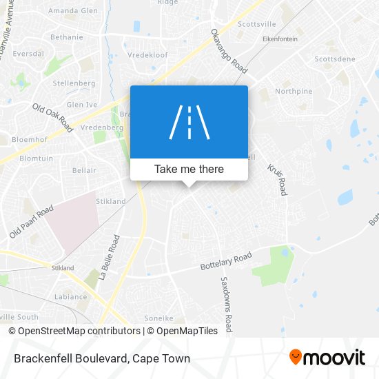 Brackenfell Boulevard map