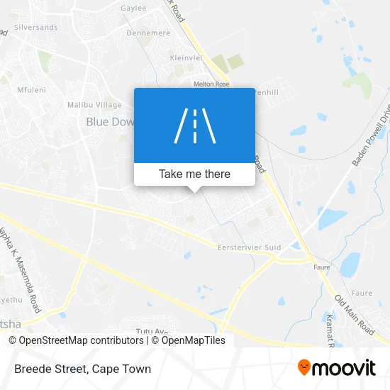 Breede Street map