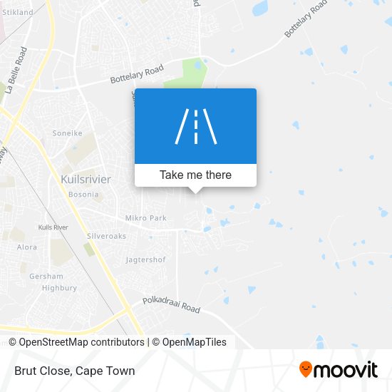 Brut Close map