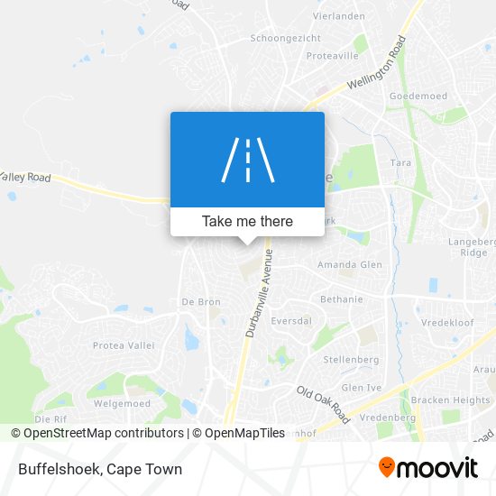 Buffelshoek map