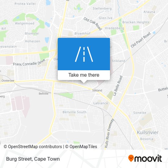 Burg Street map