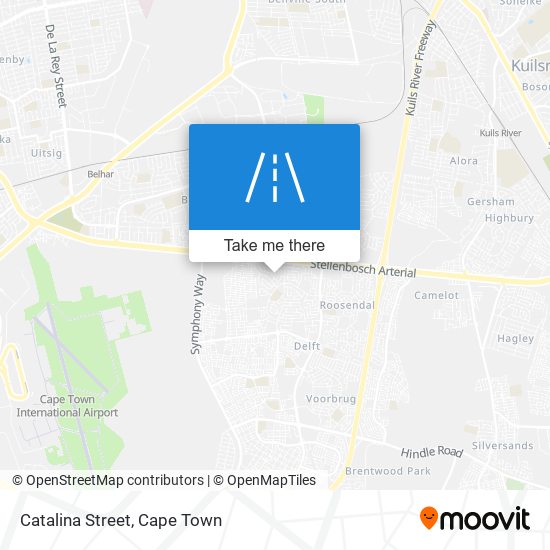 Catalina Street map