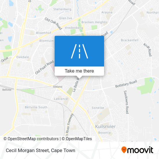 Cecil Morgan Street map