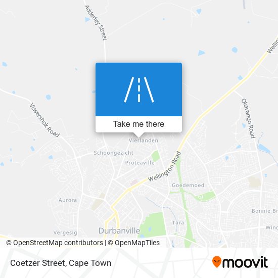 Coetzer Street map