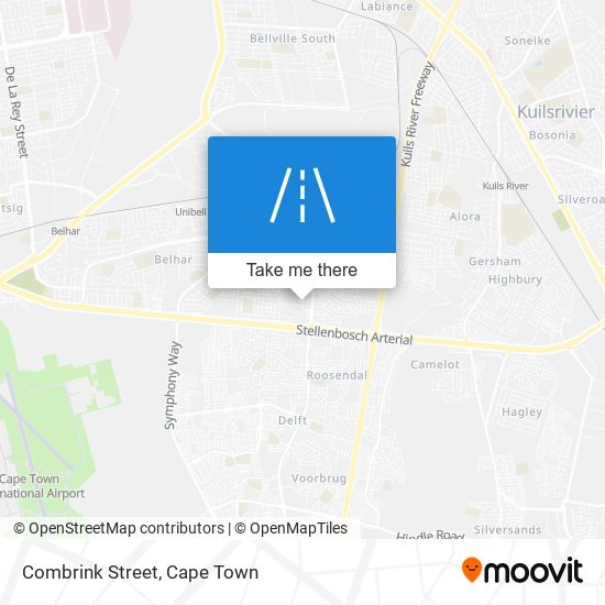 Combrink Street map