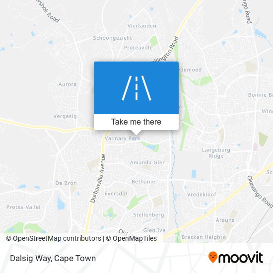 Dalsig Way map