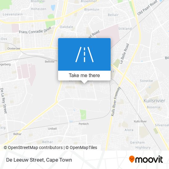 De Leeuw Street map