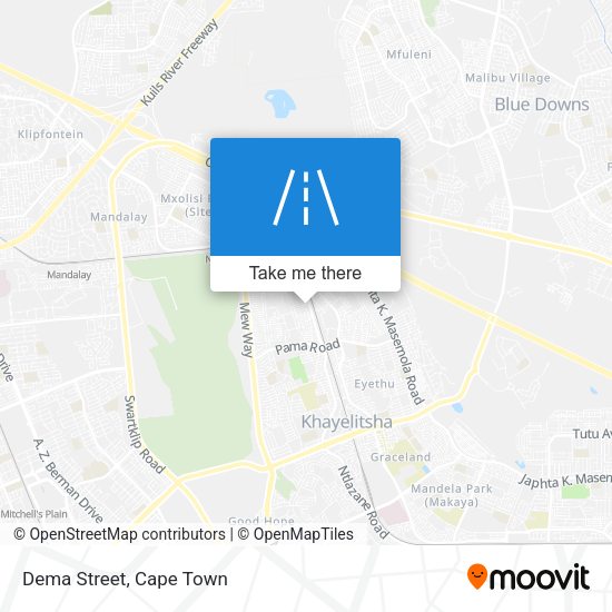 Dema Street map