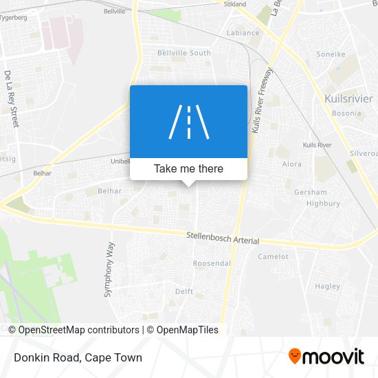 Donkin Road map
