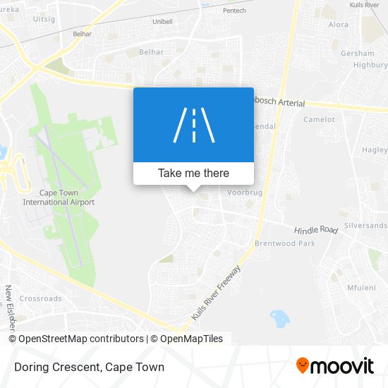 Doring Crescent map