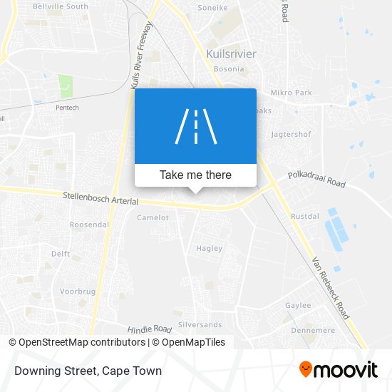 Downing Street map