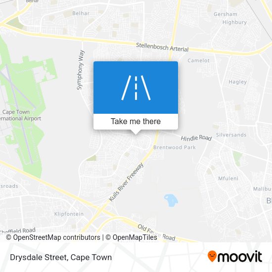 Drysdale Street map