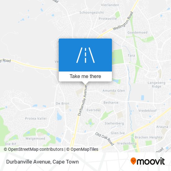 Durbanville Avenue map