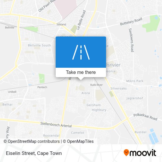 Eiselin Street map
