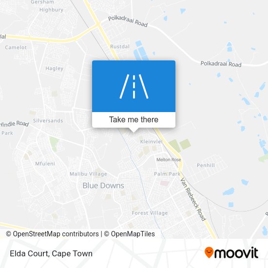 Elda Court map
