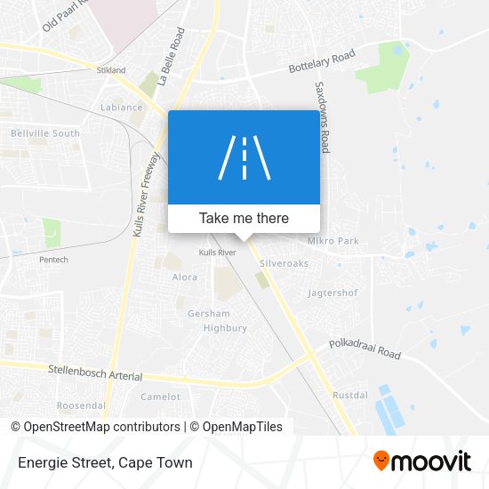 Energie Street map