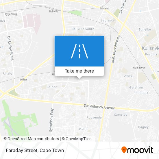 Faraday Street map