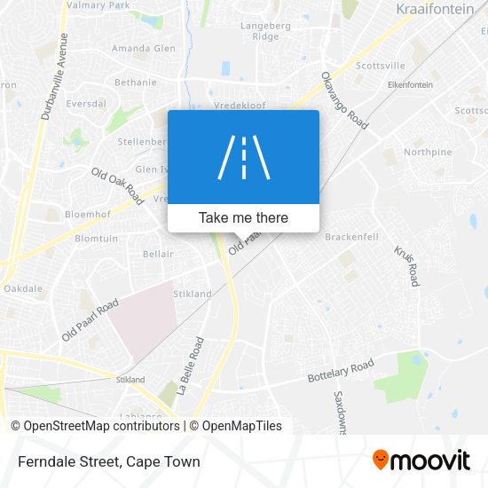 Ferndale Street map