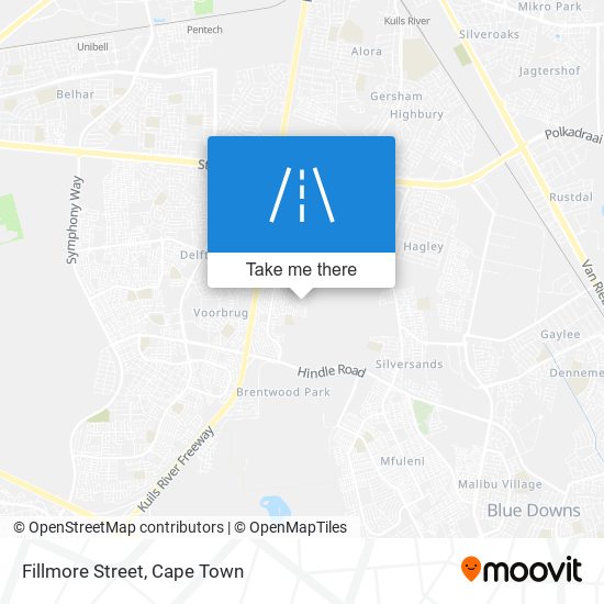Fillmore Street map