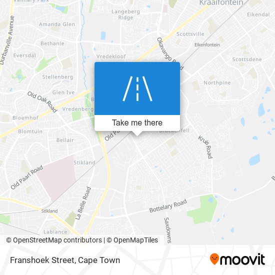 Franshoek Street map