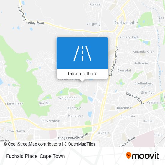 Fuchsia Place map