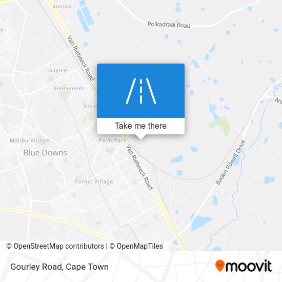 Gourley Road map