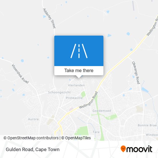 Gulden Road map