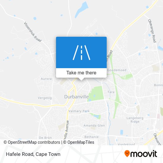 Hafele Road map