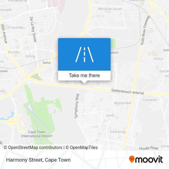 Harmony Street map