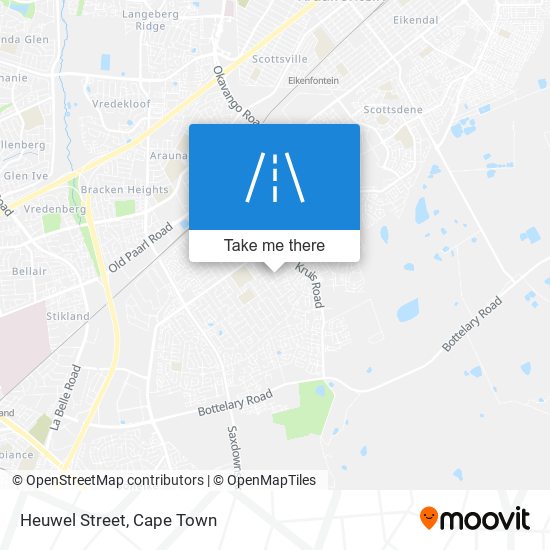 Heuwel Street map