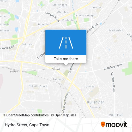 Hydro Street map