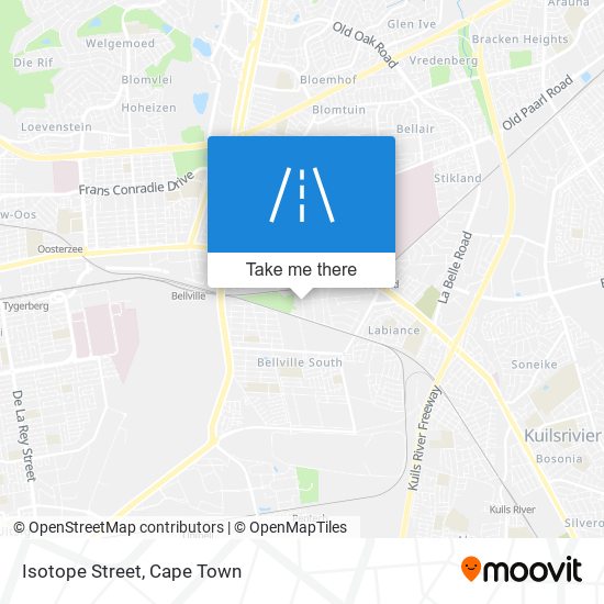 Isotope Street map