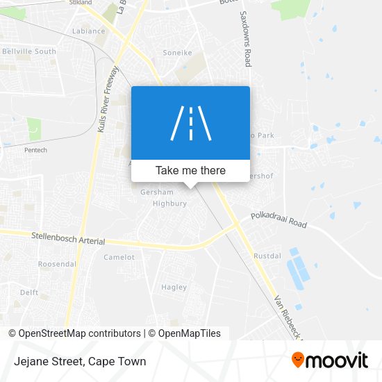 Jejane Street map