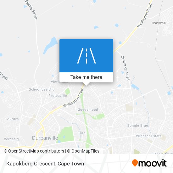 Kapokberg Crescent map